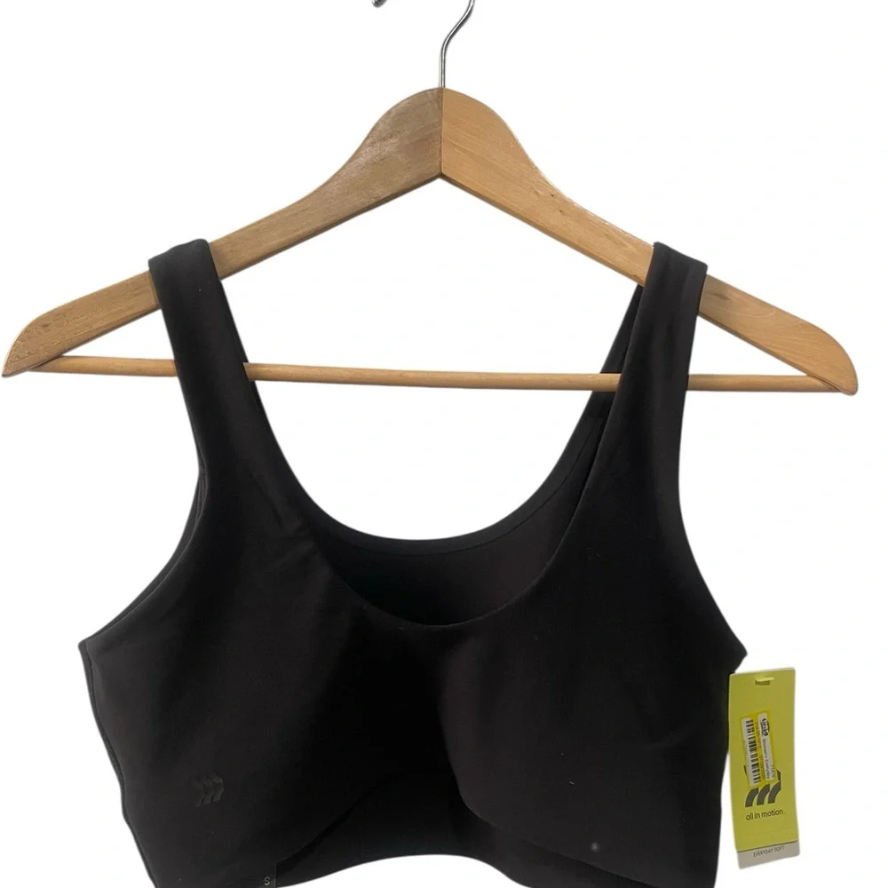 All‎ In Motion Women's Everyday Soft Medium Support Longline Sports Bra Size S